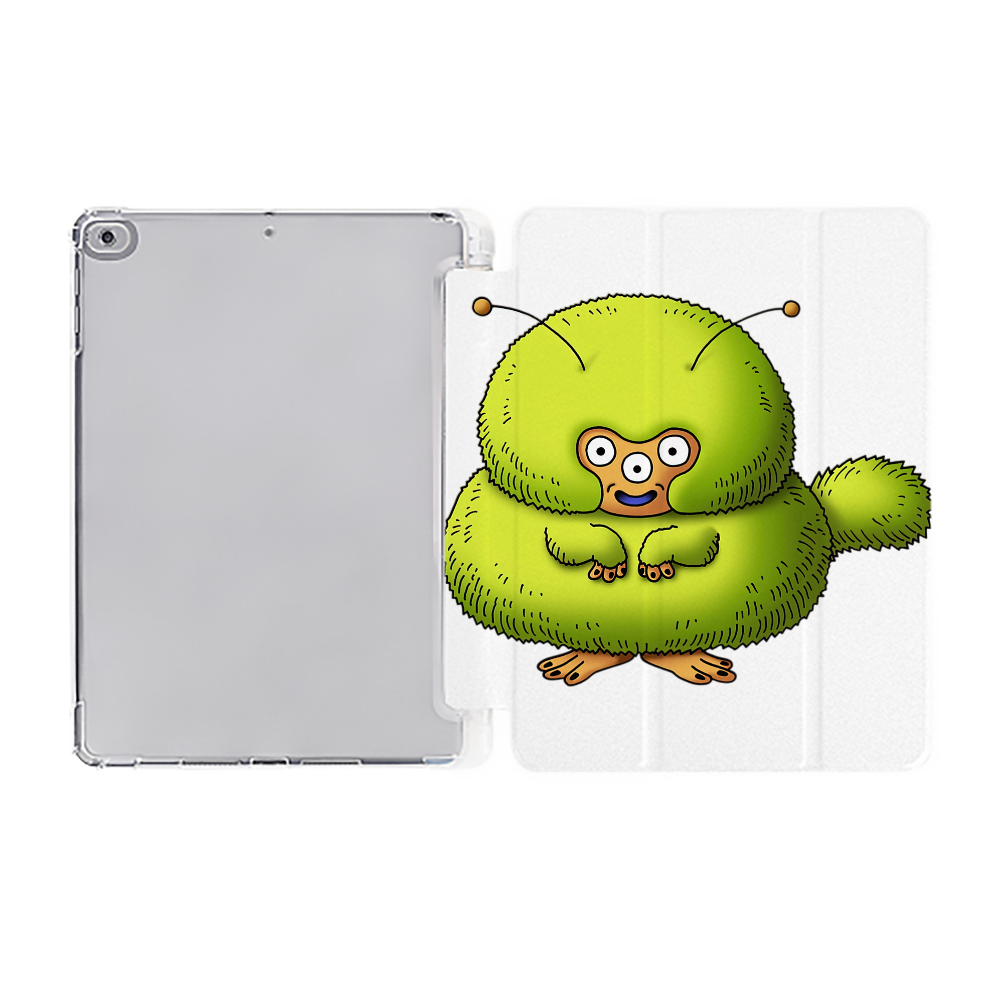 （画像用） ドラゴンクエスト Doragon Kuesuto Dragon Quest IPad ケース ペン収納付き 三つ折りスタンド PUレザー×シリコン 対応機種9.5/10.5/10.9インチ